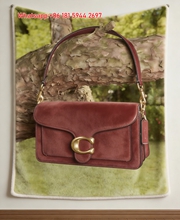 Coach Burgundy Bag Flannel Throw Blanket for Sofa C184